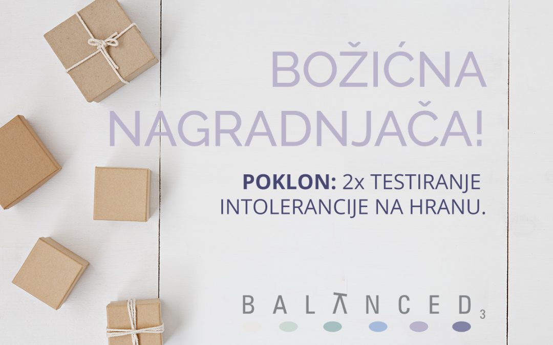 Poklanjamo 2x testiranje intolerancije na hranu